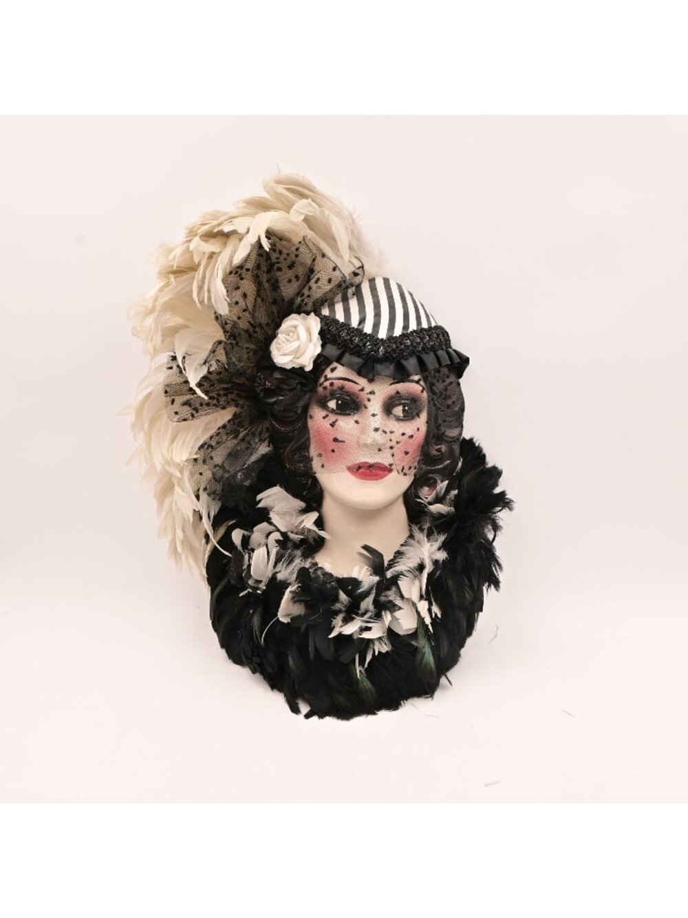Clay Art Masquerade Wall Musical Mask Vintage 1992